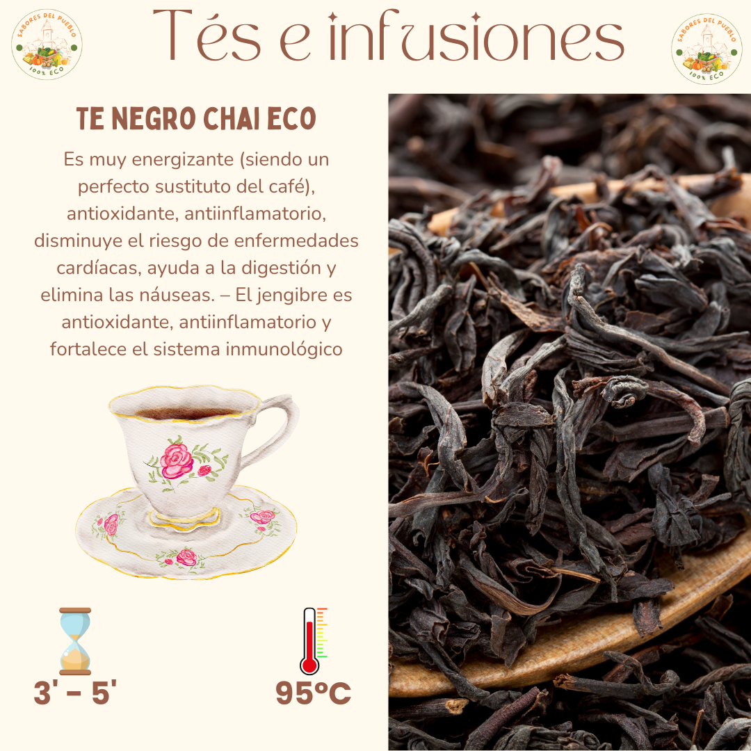 Te negro chai eco