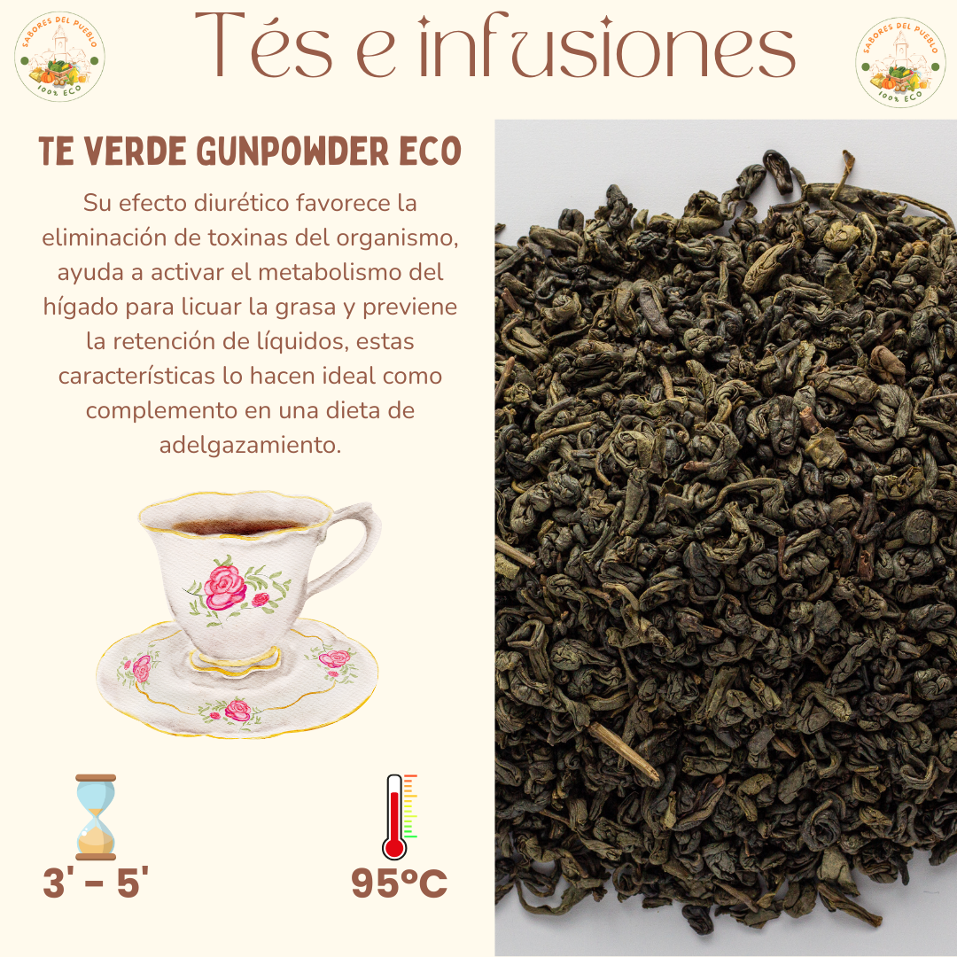 Te verde Gunpowder eco