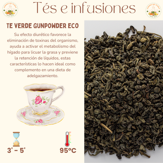 Te verde Gunpowder eco