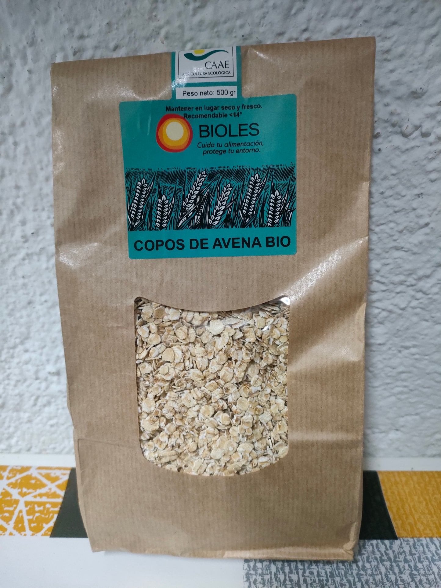 Copos de Avena Ecológicos 500g