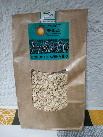 Copos de Avena Ecológicos 500g