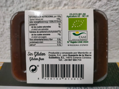 Dulce de membrillo ecológico y artesano