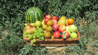 Cesta de frutas