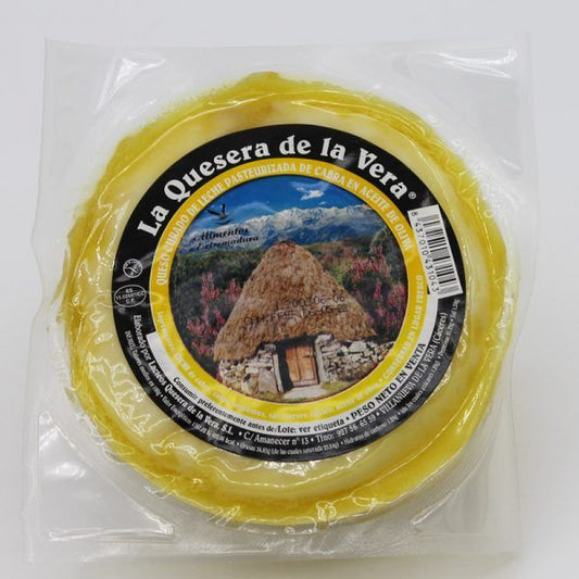 Queso de Cabra Curado con Aceite de Oliva Virgen