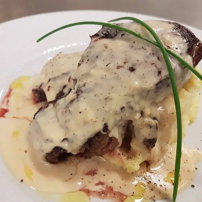 Crema de Queso de Oveja con Boletus