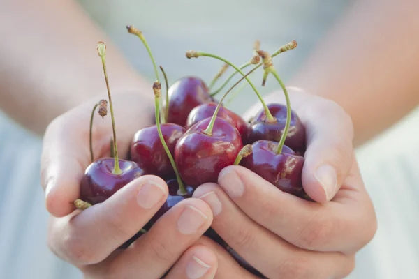 Detalle de frutas ecológicas frescas de temporada