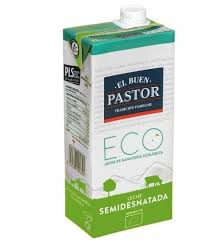 Leche ecológica semi de Cantabria