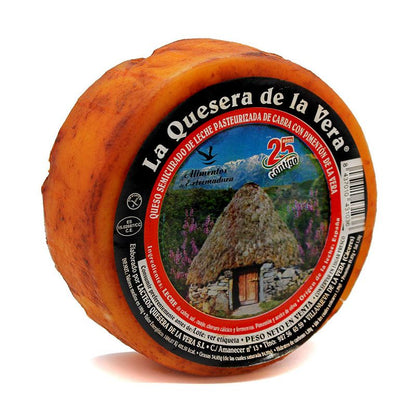 Queso de Cabra Semicurado con Pimentón