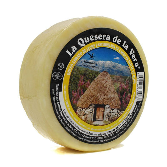 Queso de cabra curado con aceite de oliva virgen - Sabores del Pueblo