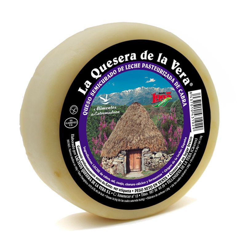 Queso de Cabra Semicurado Natural